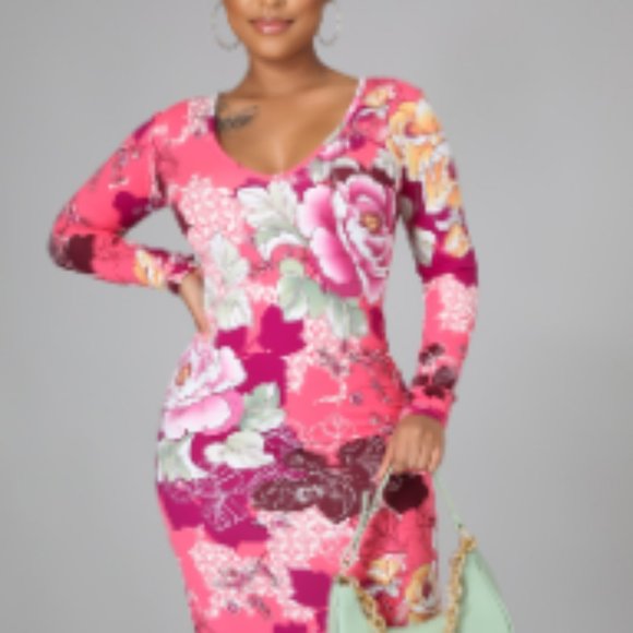 Floral Glory Dress. - Picture 2 of 10